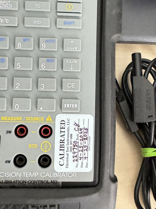 MARTEL ELECTRONICS PTC-8001 TEMPERATURE CALIBRATOR (CALIBRATED 2025) SHIPS FREE