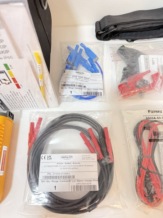 FLUKE 1748 3 PHASE POWER QUALITY LOGGER (CALIBRATED 2027) TESTED - FREE SHIPPING