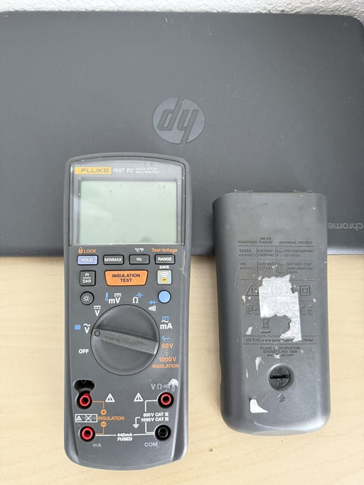 FLUKE 1587 FC (PARTS ONLY) DOESN’T WORK - SHIPS FAST