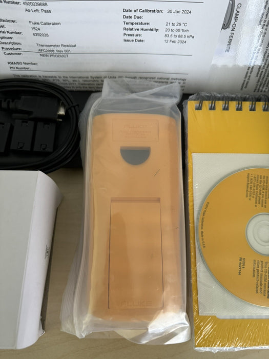 Fluke Calibration 1524 Dual Channel Reference Thermometer / FACTORY SEALED 2024