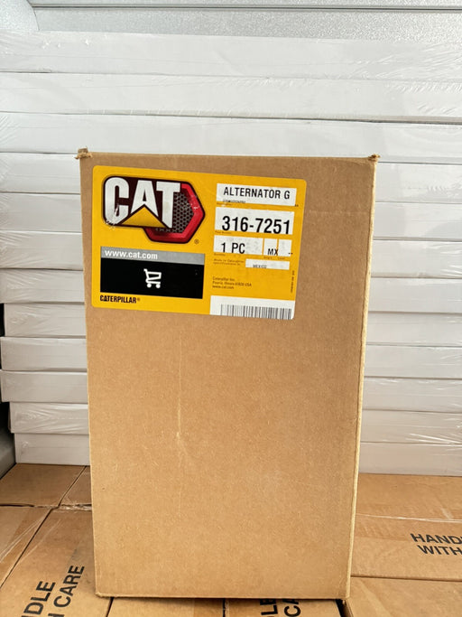 CAT 316-7251 ALTERNATOR G / NEW SEALED (GENUINE) - FREE SHIPPING