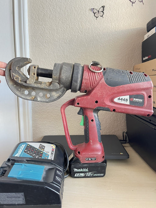 Burndy Patriot PAT 444S Series - Battery Actuated Hydraulic Crimper(SHIPS FAST)