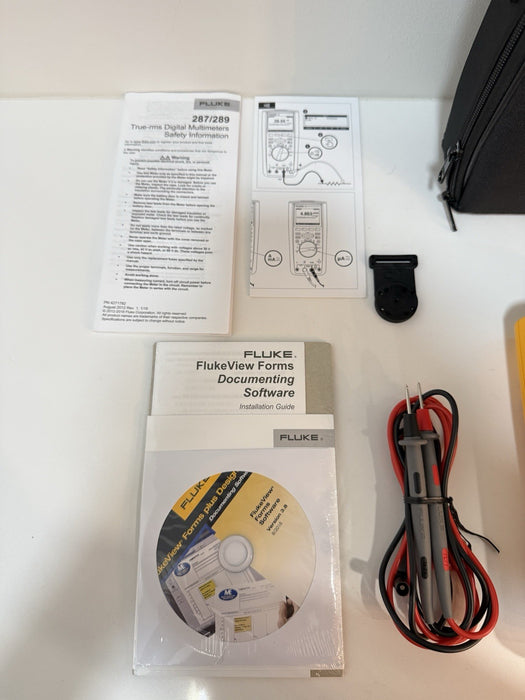 FLUKE 287/FVF TRMS MULTIMETER KIT (NEW FACTORY SEALED) TESTED