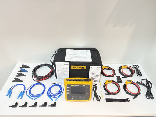 FLUKE 1736 POWER LOGGER W/ ACCESSORIES- SHIPS FAST (FREE SHIPPING) TESTED