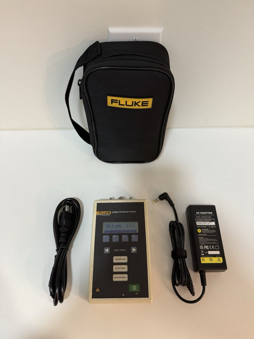 FLUKE BIOMEDICAL DPM4-2G PARAMETER TESTER W/ CHARGER & BAG (TESTED) SHIPS FAST