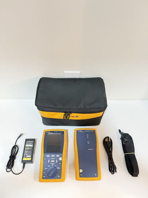 FLUKE NETWORKS DTX-1800 DTX CABLE ANALYZER & DTX-REMOTE (TESTED) - FREE SHIPPING