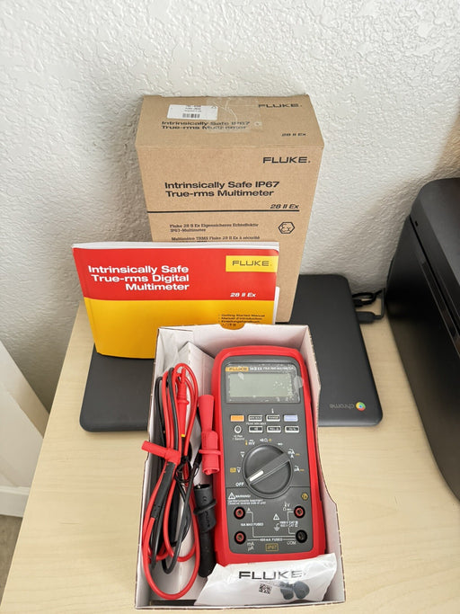 FLUKE 28 II EX INTRINSICALLY IP67 METER / NEW FACTORY SEALED / FREE SHIPPING