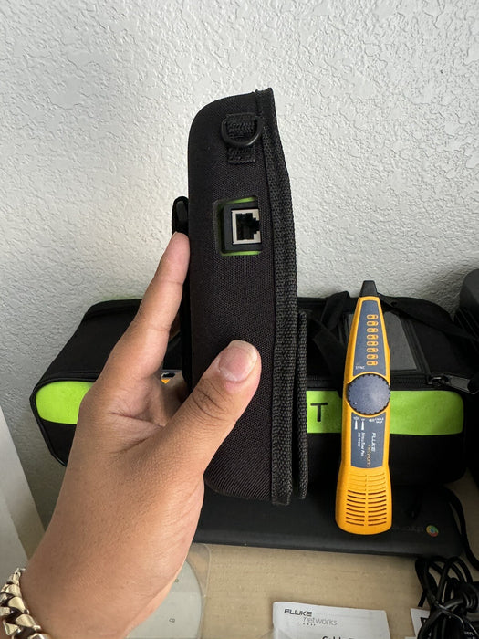 NETSCOUT LINKRUNNER AT 2000 KIT W/ INTELLITONE TONER & PROBE - FREE SHIPPING