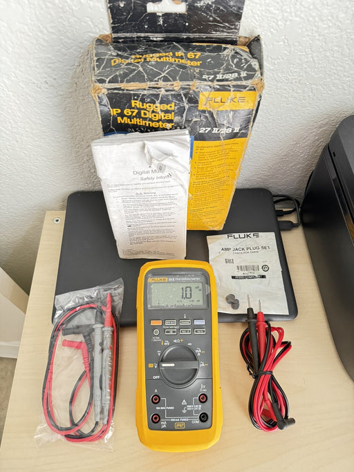 Fluke 28 II 28-2 Rugged IP 67 Digital Multimeter Waterproof & Dustproof