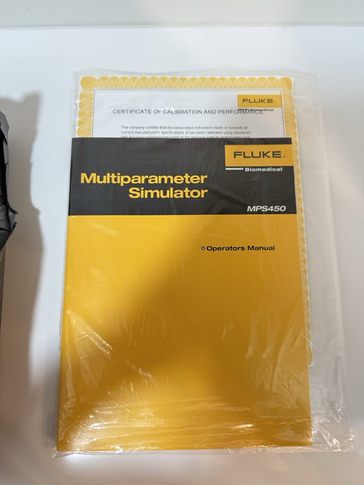 FLUKE MPS450 MULTIPARAMETER SIMULATOR (NEW FACTORY SEALED)  RARE TO FIND NEW