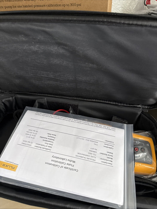 FLUKE 721-1603 DUAL SENSOR PRESSURE CALIBRATOR 16 PSIG 300 PSIG (NEW MFD 2024)