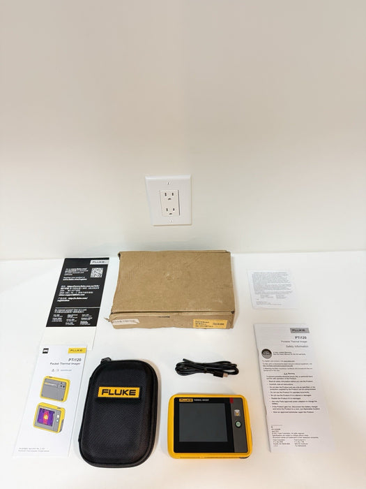 FLUKE PTi120 PORTABLE THERMAL IMAGER W/ ACCESSORIES (NEW FACTORY SEALED) NEW