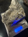 Natural black rock with gold / Weighs : 2 + Pounds