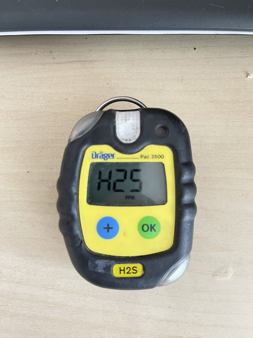 Drager PAC 3500 Single Gas Detector Meter