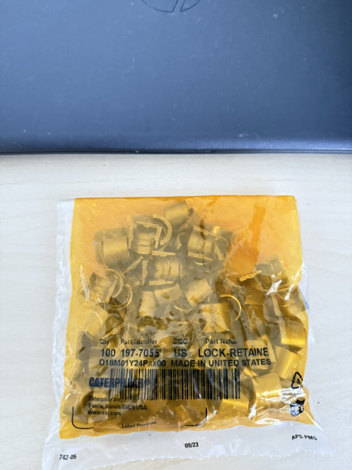 CAT 197-7055 12.70MM LONG VALVE RETAINER LOCK (QTY:100) GENUINE OEM