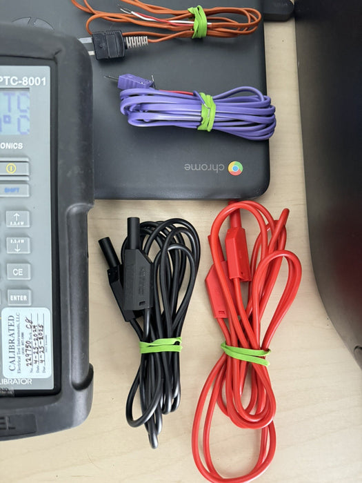 MARTEL ELECTRONICS PTC-8001 TEMPERATURE CALIBRATOR (CALIBRATED 2025) SHIPS FREE