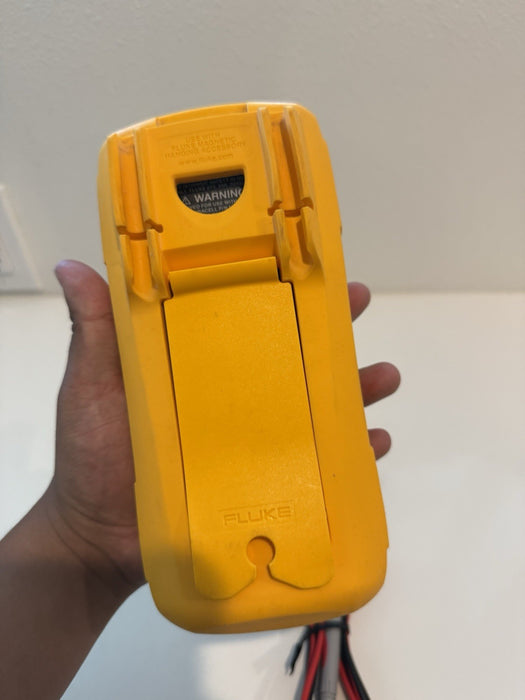 Fluke 87V MAX TRUE RMS MULTIMETER W/ LEADS & CLIPS (SHIPS FAST)