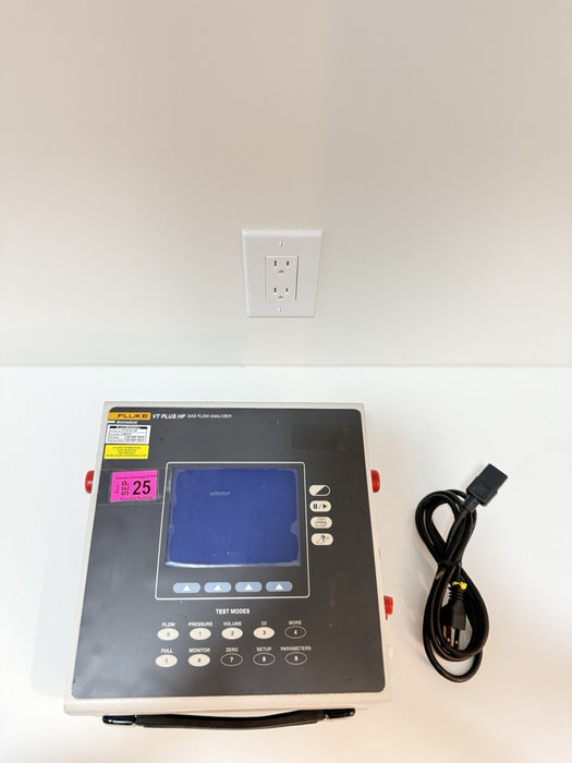 FLUKE VT PLUS HF GAS FLOW ANALYZER W / BAG & CHARGER (CALIBRATED 2024) TESTED