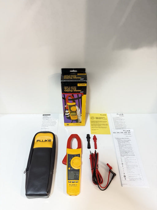 FLUKE 337 TRUE RMS CLAMP METER (NEW FACTORY SEALED) SHIPS FAST (RARE)