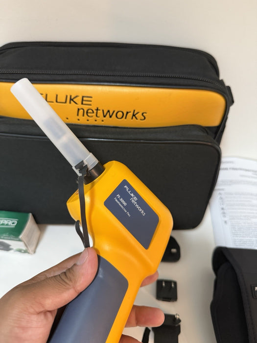 FLUKE NETWORKS FI-3000 FIBERINSPECTOR PRO KIT (FREE SHIPPING) TESTED