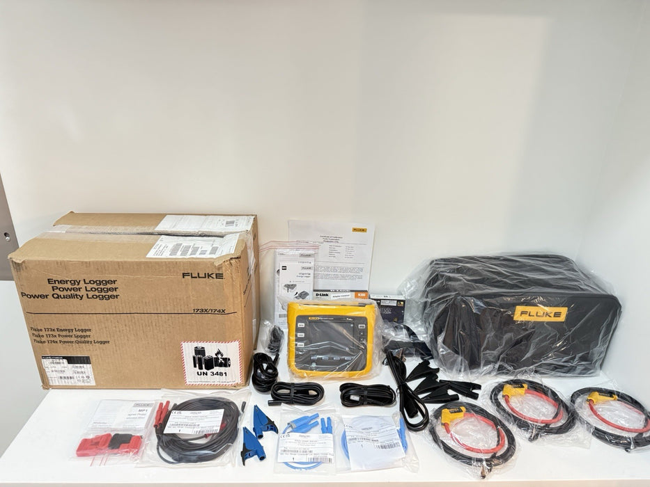 FLUKE 1734/EUS ENERGY LOGGER (NEW FACTORY BOX) CALIBRATED 2025 - SHIPS FAST