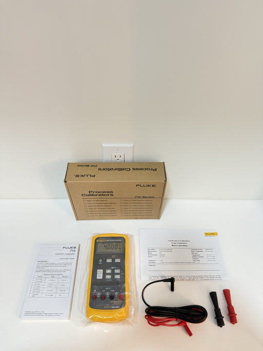 FLUKE 715 VOLT/MA CALIBRATOR (NEW FACTORY SEALED)CALIBRATED 2024 - FREE SHIPPING