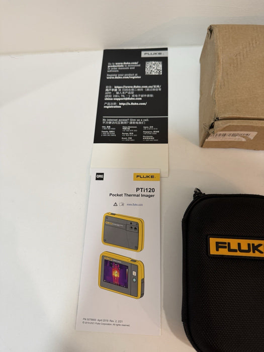 FLUKE PTi120 PORTABLE THERMAL IMAGER W/ ACCESSORIES (NEW FACTORY SEALED) NEW
