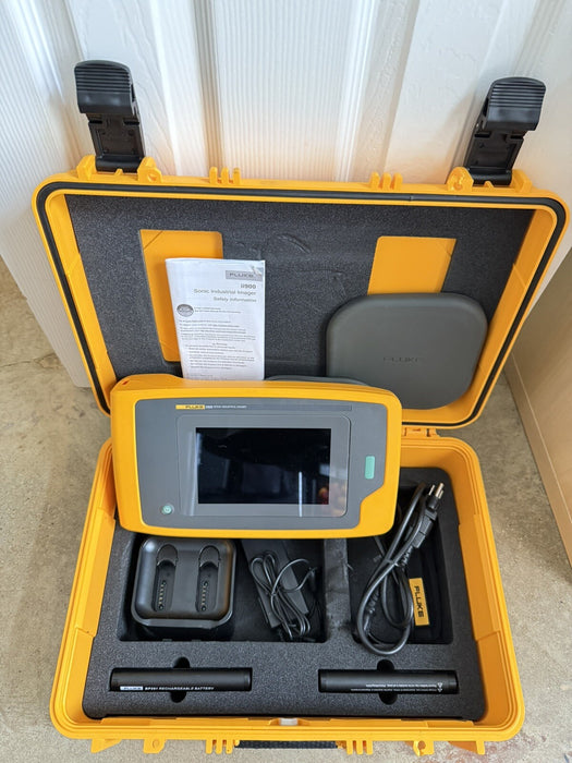 FLUKE ii900 INDUSTRIAL ACOUSTIC IMAGER W/2 BATTERIES & CHARGER - FREE SHIPPING