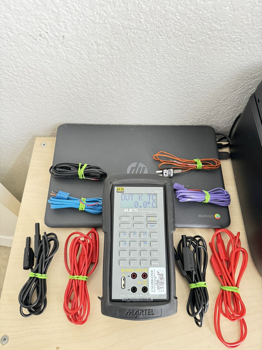 MARTEL ELECTRONICS PTC-8001 TEMPERATURE CALIBRATOR (CALIBRATED 2025) SHIPS FREE