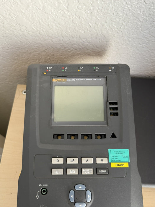 FLUKE BIOMEDICAL ESA612 230V ELECTRICAL SAFETY ANALYZER (PARTS ONLY) FOR PARTS