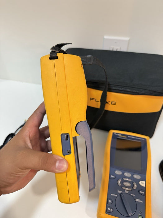 FLUKE NETWORKS DTX-1800 DTX CABLE ANALYZER & DTX-REMOTE (TESTED) - FREE SHIPPING