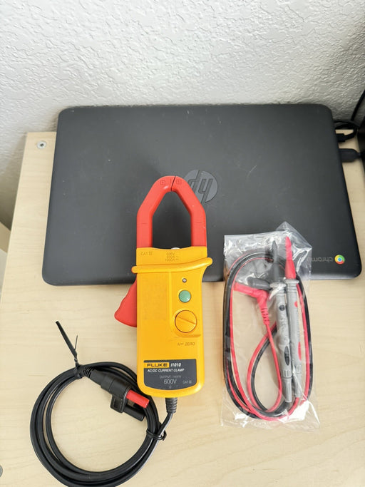 Fluke I1010 AC/DC Current Clamp W/ Leads - SHIPS FAST
