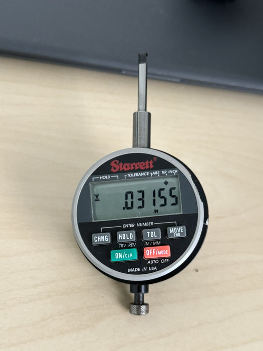 STARRETT F2730-0 Dial Drop Indicator Measuring Range, 0 - 1.00"