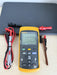 FLUKE 52 II THERMOCOUPLE THERMOMETER W / PROBE & LEADS - FREE SHIPPING