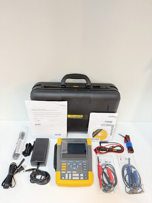 FLUKE 190M-2 MEDICAL SCOPEMETER 2CH 200MHZ OSCILLOSCOPE (TESTED) SHIPS FAST