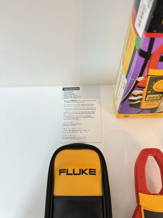 FLUKE 337 TRUE RMS CLAMP METER (NEW FACTORY SEALED) SHIPS FAST (RARE)
