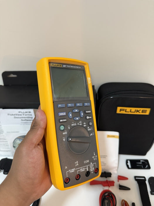 FLUKE 287/FVF TRMS MULTIMETER KIT (NEW FACTORY SEALED)CALIBRATED 2024 SHIPS FAST