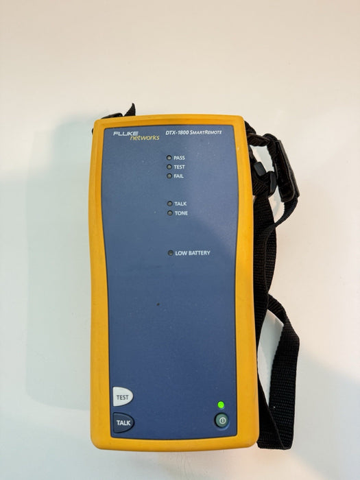 FLUKE NETWORKS DTX-1800 SMART REMOTE ONLY / TURNS ON NO BATTERY - SHIPS FAST