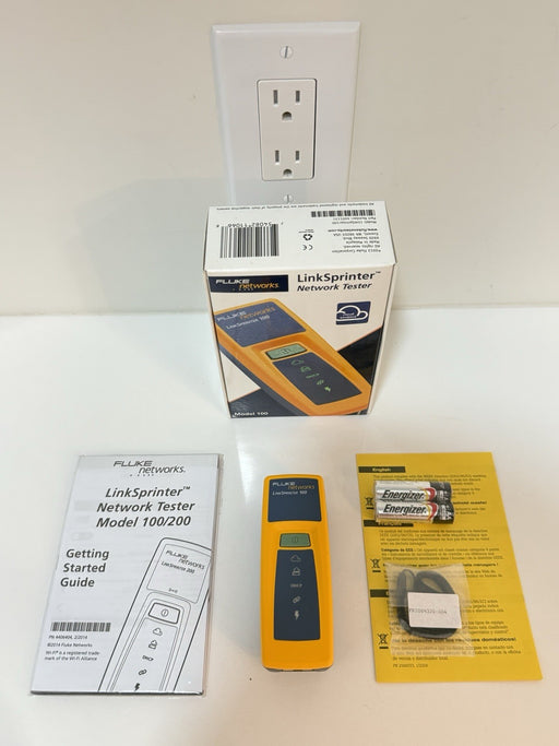 FLUKE NETWORKS LINKSPRINTER 100 TESTED (NEW FACTORY SEALED) SHIPS FAST NEW