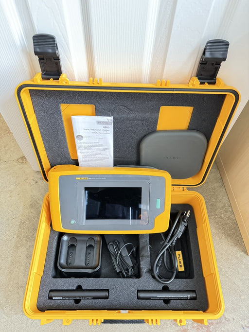 FLUKE ii900 INDUSTRIAL ACOUSTIC IMAGER W/2 BATTERIES & CHARGER - FREE SHIPPING