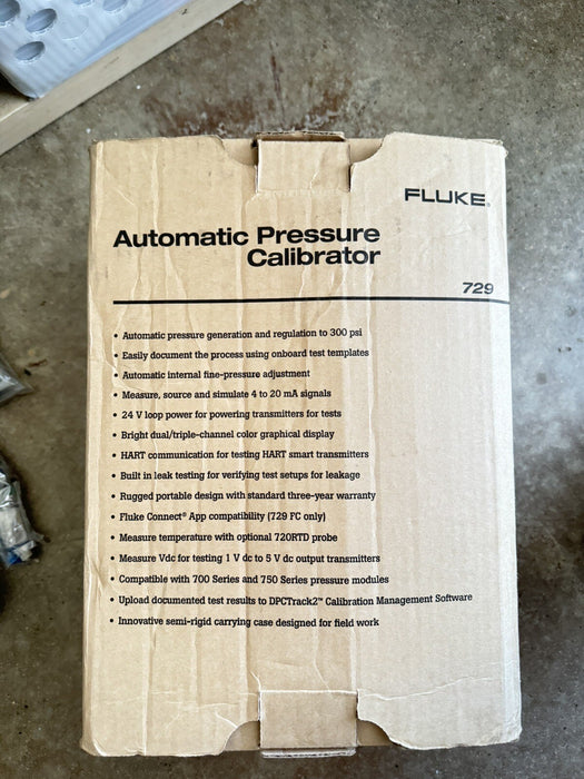 Fluke FLK-729 150G FC Portable Automatic Pressure Calibrator / FREE SHIPPING
