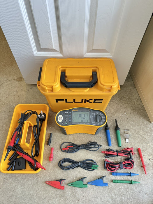 Fluke 1654B Multifunction Installation Tester W/ Accessories- FREE SHIPPING
