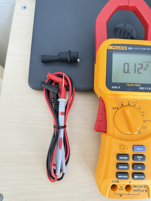FLUKE 355 TRUE RMS 2000 A CLAMP METER AC / DC/ FREE SHIPPING (TESTED)