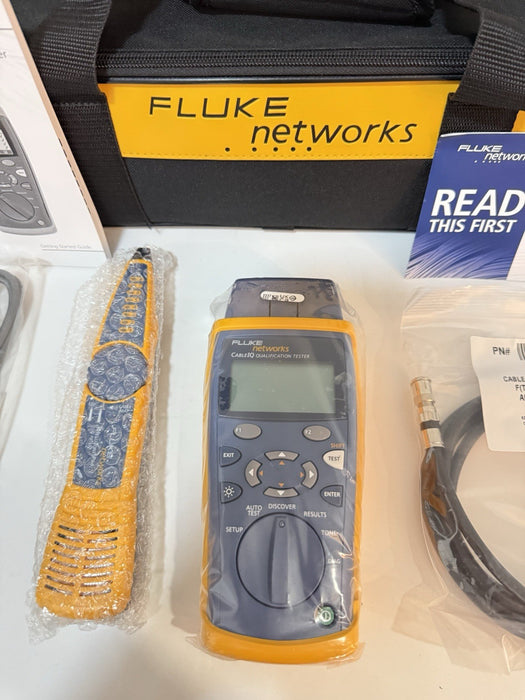 FLUKE NETWORKS QUALIFICATION TESTER KIT (CIQ-100) NEW FACTORY SEALED/SHIPS FREE