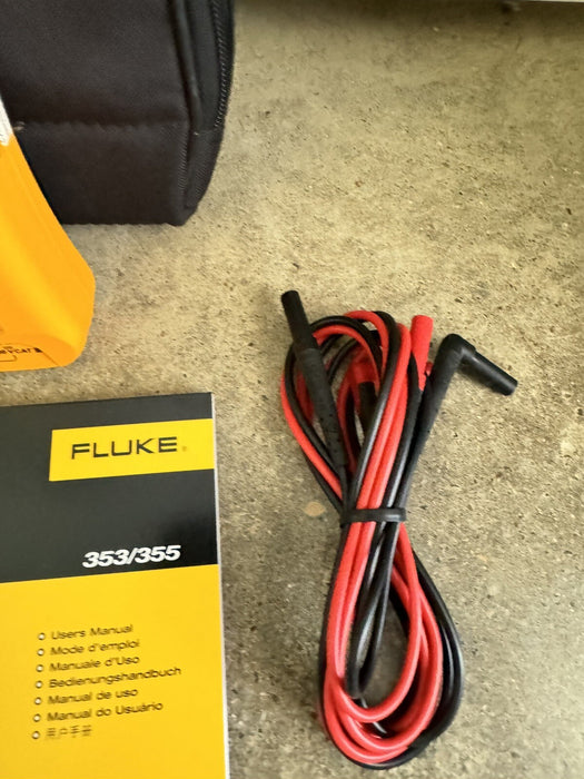 FLUKE 355 TRUE RMS 2000 A CLAMP METER AC / DC 1400 / FREE SHIPPING (TESTED)