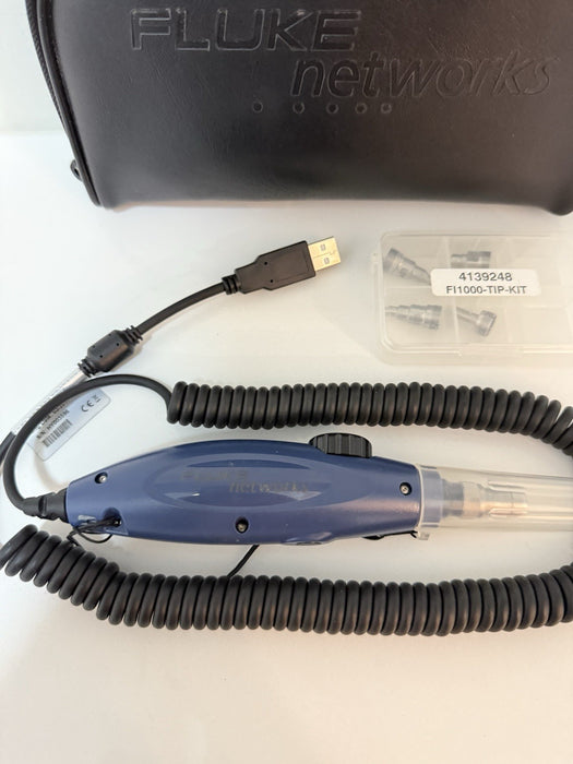 FLUKE FI-1000-KIT USB VIDEO PROBE & 4 TIP SET - SHIPS FAST