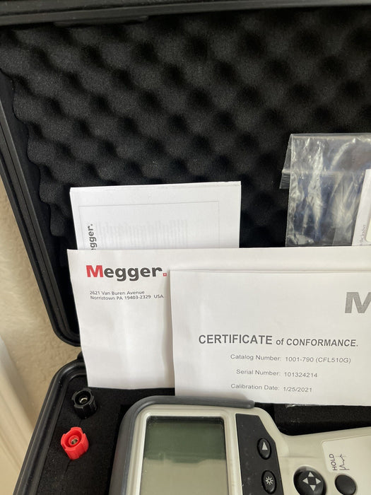 Megger Cfl510g Cable Fault Locater,0-15,000 (SHIPS NEXT DAY)