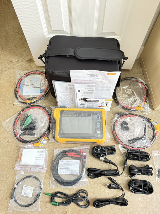 FLUKE 1775 THREE-PHASE POWER QUALITY ANALYZER KIT (NEW SEALED) CALIBRATED 2025)