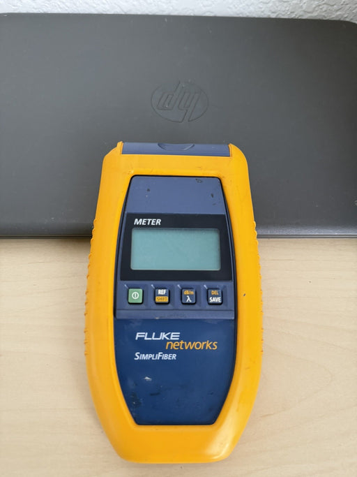 Fluke Networks Simplifiber Meter - SHIPS FAST (MISSING BACK COVER)