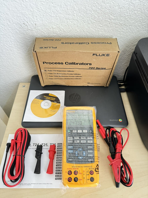 FLUKE 724 TEMPERATURE CALIBRATOR / NEW SEALED - FREE SHIPPING